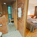 Superior suite, bathroom with sauna